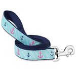 Pink Anchor - Dog Leash