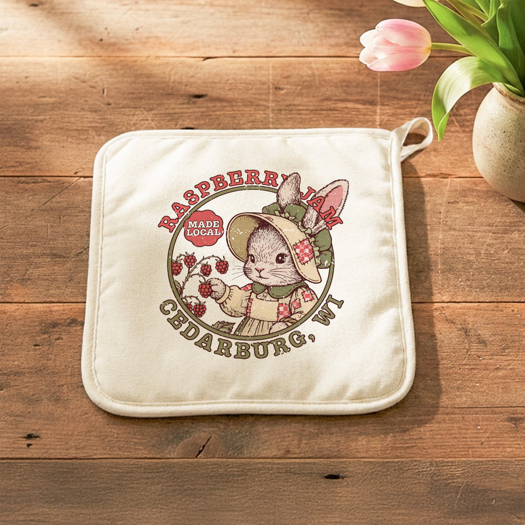 Garden Fresh Jam Emblem - Custom Cotton Pot Holder