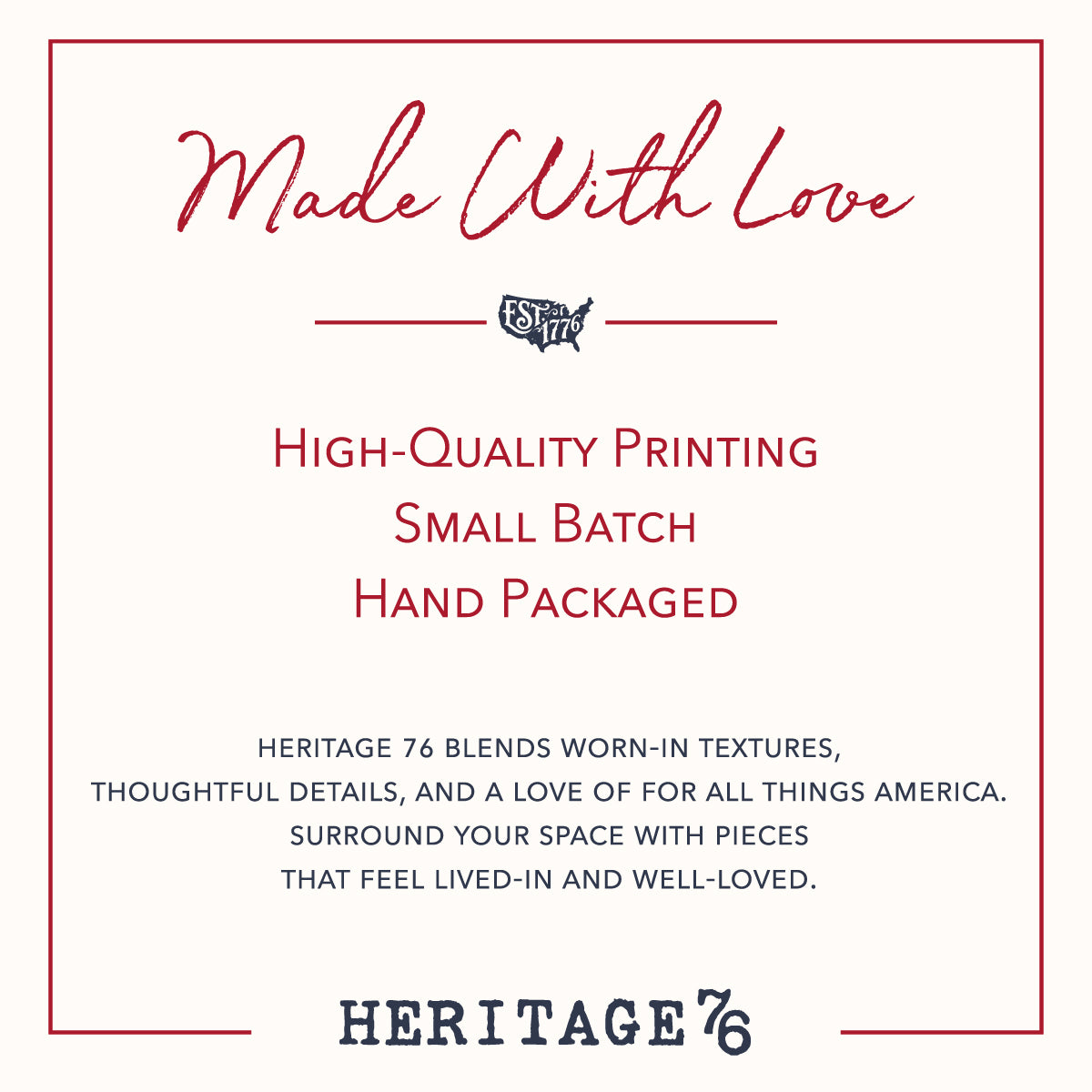 USA Letters Americanna Floral Watercolor - Rectangular Canvas Pillow