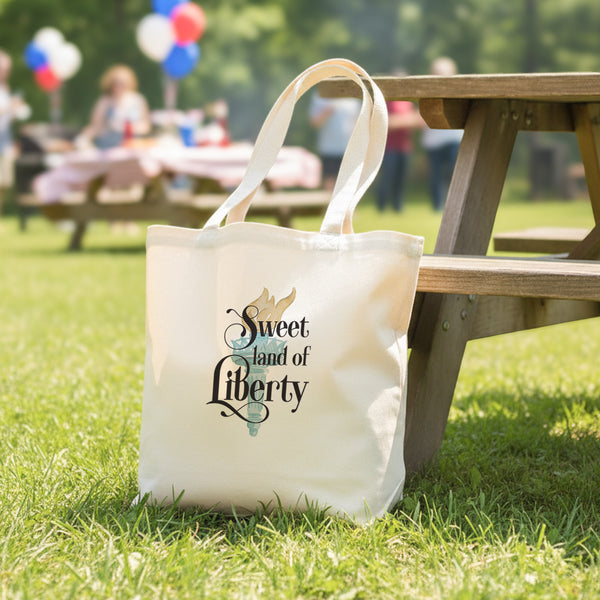 Sweet Land of Liberty - Canvas Tote Bag