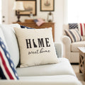 Home Sweet Home State - Custom Square Canvas Pillow