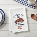 Cowboy - Land of the Free - Cotton Tea Towel