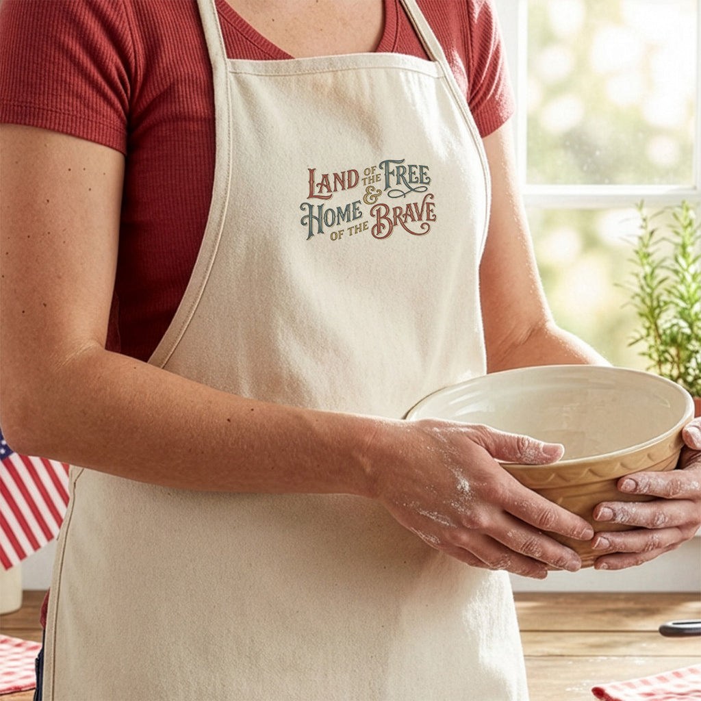 Land of the Free & Home of the Brave - Women's Apron