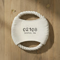 Zip Code - Custom Pet Rope Disc