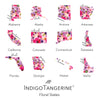 Floral State - Custom Square Canvas Pillow