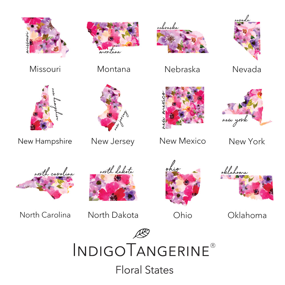 Floral State - Custom Women's Apron