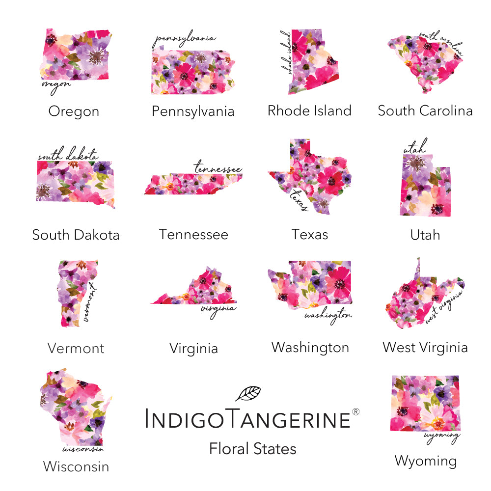 Floral State - Custom Women's Apron