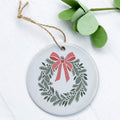 Scandanavian Christmas Wreath - Ornament