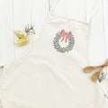 Scandanavian Christmas Wreath - Women's Apron