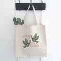 Scandanavian Christmas Doves - Custom Canvas Tote Bag