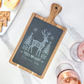 Scandanavian Christmas Deer - Custom Slate Serving Board
