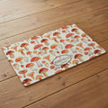 Watercolor Mushrooms - Custom Decorative Table Mat