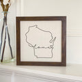 Love State - Custom Framed Sign