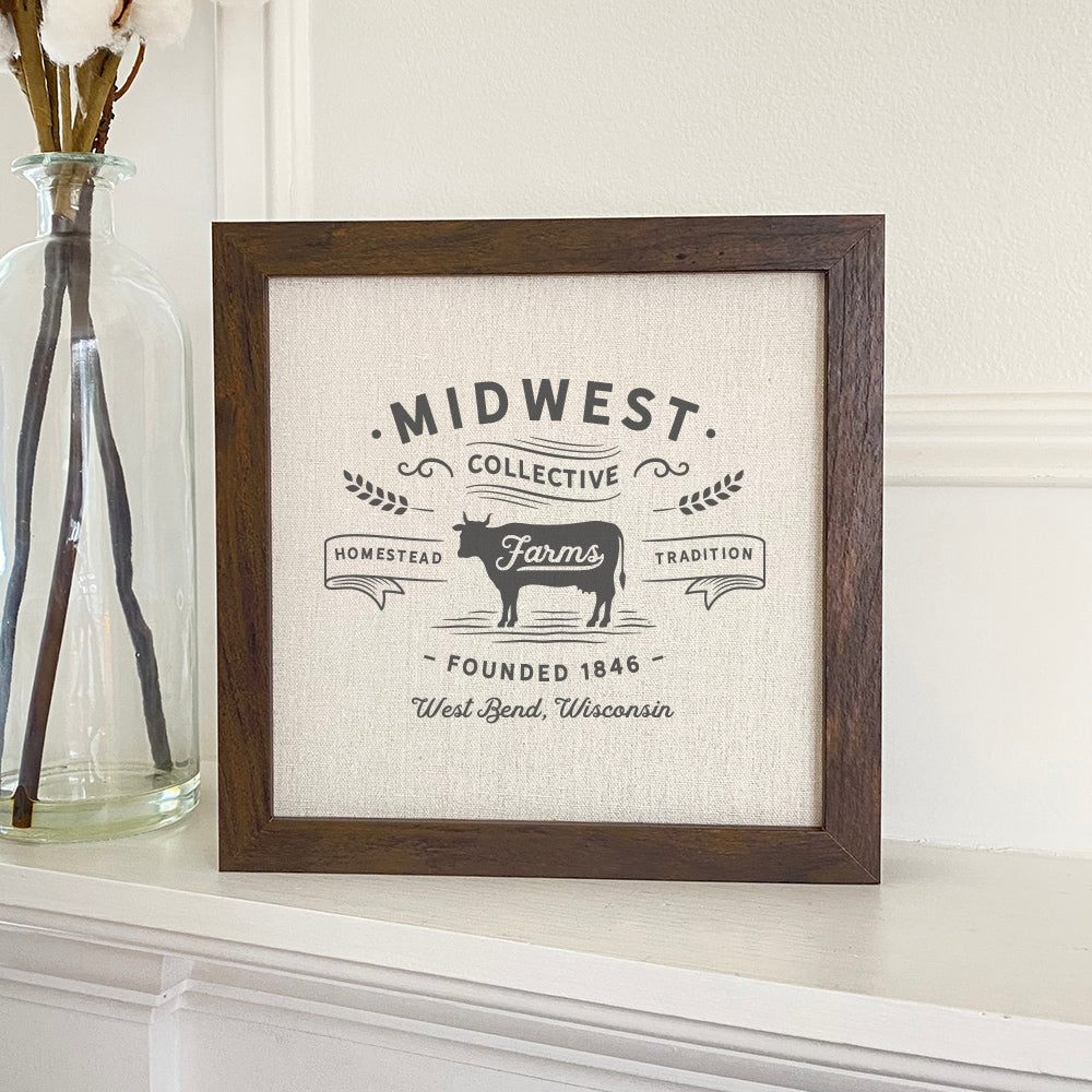 Regional Collective - Custom Framed Sign