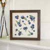 Blueberry Pattern - Framed Sign