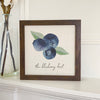 The Blueberry Best - Framed Sign