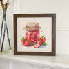 Preserved Strawberries - Summer Framed Sign