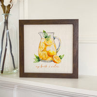 Sip Back and Relax - Summer Framed Sign