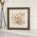 Fall Flowers - Customizable Framed Sign