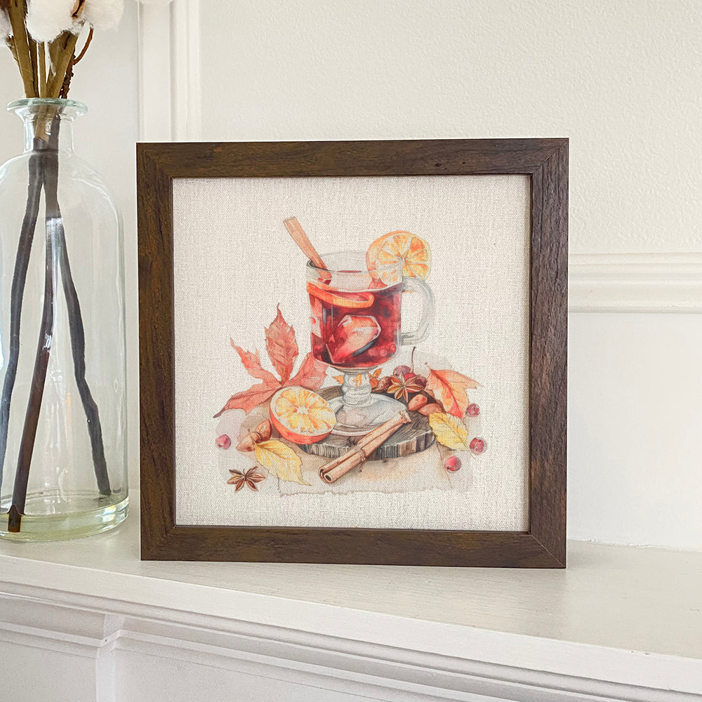 Mulled Wine - Customizable Framed Sign