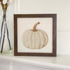 Knit Pumpkin - Customizable Framed Sign