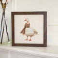 Cozy Duck - Customizable Framed Sign