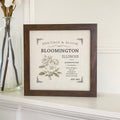 Hometown Rose - Custom Framed Sign