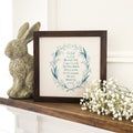 So Loved The World Spring Wreath - Framed Sign
