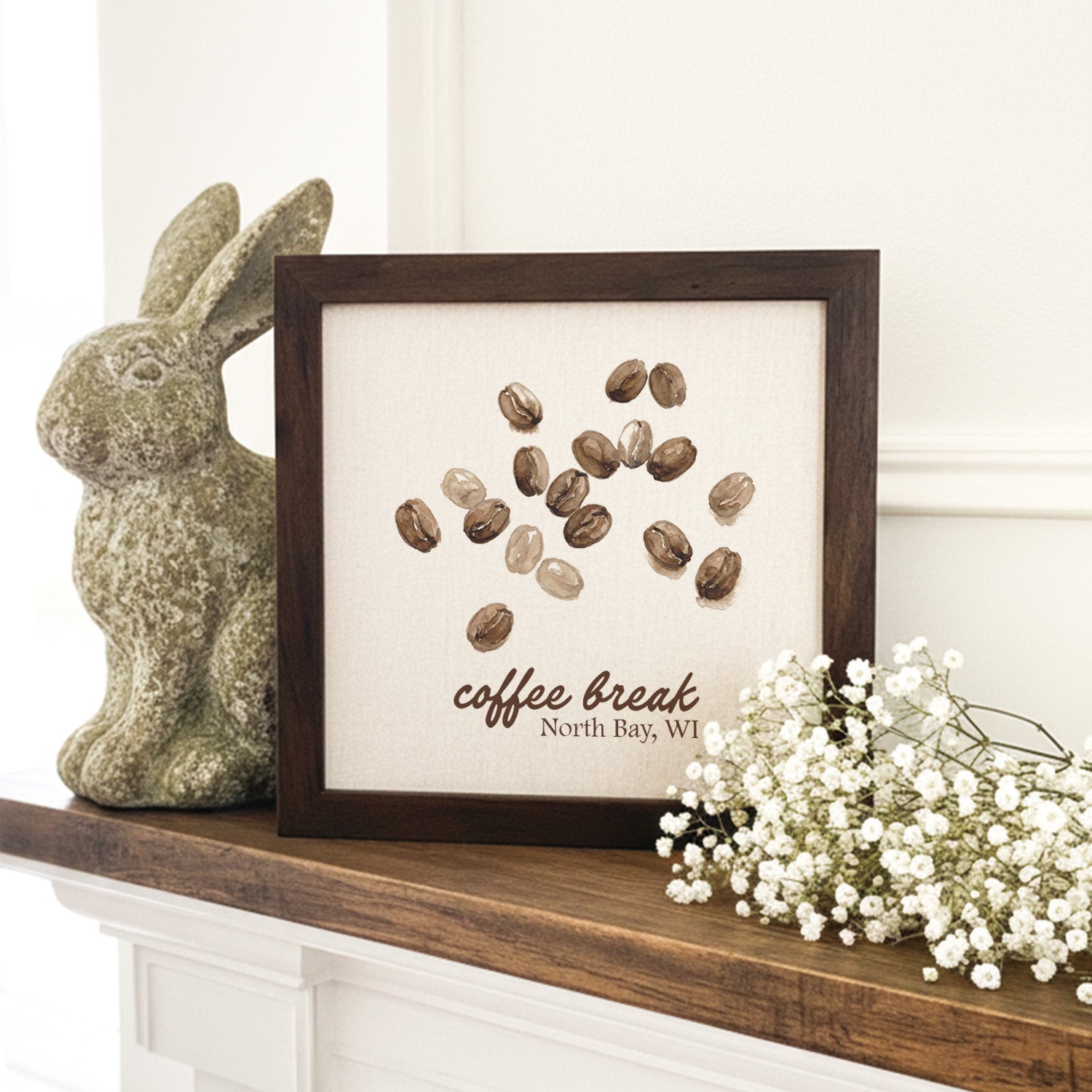 Coffee Break - Custom Framed Sign