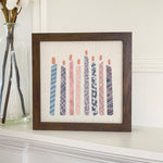 Party Candles - Framed Sign