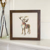 Santa's Reindeer - Framed Sign