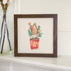 Gingerbread House Cupcake - Framed Sign