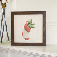 Fairytale Stocking - Framed Sign