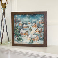 Christmas Village - Framed Print