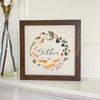 Gather Wreath - Framed Sign