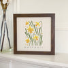 Daffodil (Garden Edition) - Framed Sign