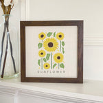 Sunflower (Garden Edition) - Framed Sign