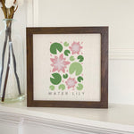 Water Lily (Garden Edition) - Framed Sign