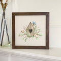 Budding Birdhouse - Framed Sign