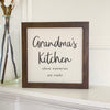 Grandma's Kitchen - Framed Sign