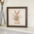 Bunny Bouquet - Framed Sign
