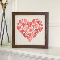 Heart of Hearts - Framed Sign