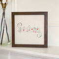 Valentine's Music - Framed Sign