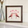 Love Birds - Valentine's Day Framed Sign