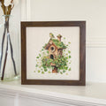 Clover Bird House - St. Patrick's Day Framed Sign