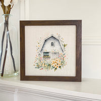 Floral Barn - Framed Sign