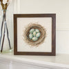 Watercolor Robins' Nest - Spring Framed Sign