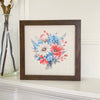 Patriotic Daisy Bouquet - Framed Sign