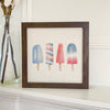 Patriotic Popsicle - Framed Sign