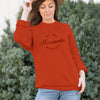 Vintage Script - Custom Crewneck Sweatshirt
